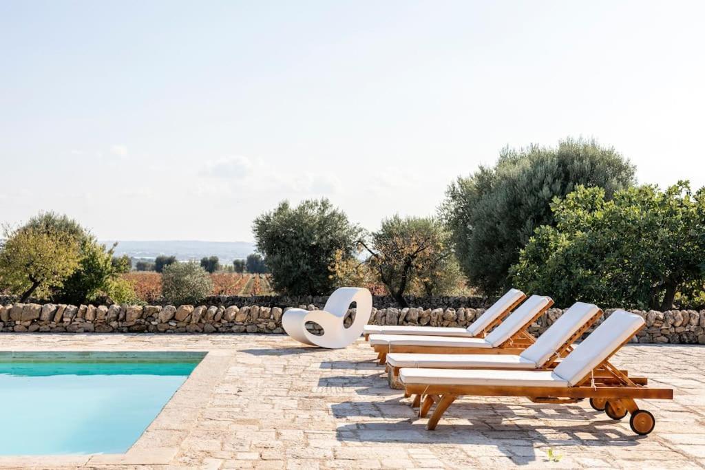 Вілла Masseria Angiulli Piccolo Contrada Angiulli 74023 Grottaglie Villa Castelli Екстер'єр фото